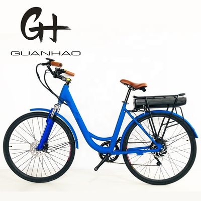 US-amerikanischer Markt Elektro-Stadtrad 27.5&quot; 500W 14AH 45KM/H Down Tube Batterie Position