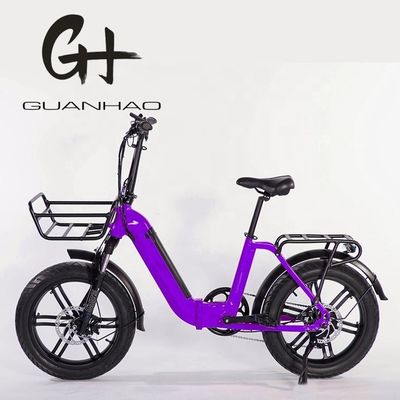 750W Magwheel Motor Durch Aluminium Klapprahmen Aufhängung Gabel Elektro Klapprad