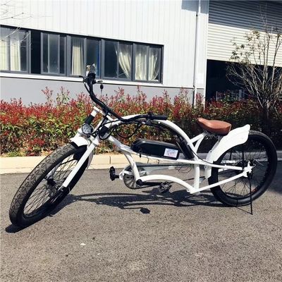 Leistungsstarke 24 Zoll 36V 350W 14AH 1 1 PAS Batterie 4.0 Fettreifen Schnee Chopper Elektrofahrrad