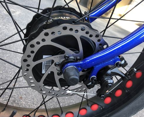 Bremse Tektro Disc Bremssatz 24 Zoll Fettreifen Erwachsener 3-Rad 48V1000W Elektro-Ladenträger
