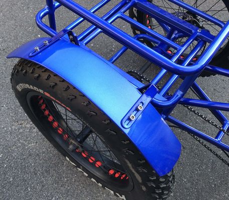 Bremse Tektro Disc Bremssatz 24 Zoll Fettreifen Erwachsener 3-Rad 48V1000W Elektro-Ladenträger