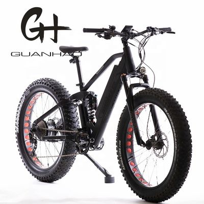 8 SPEED Gänge 26 Zoll 48V 17Ah Lithium Batterie Elektro Mountainbike mit 1000W Bafang Mittelmotor