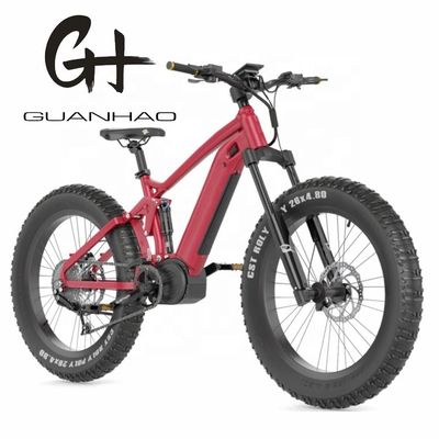 Down Tube Batterie 26 Zoll Bafang M620 Mittelmotor 48V 750W 10.5AH CE 45KM/H Fat Reifen EBIKE