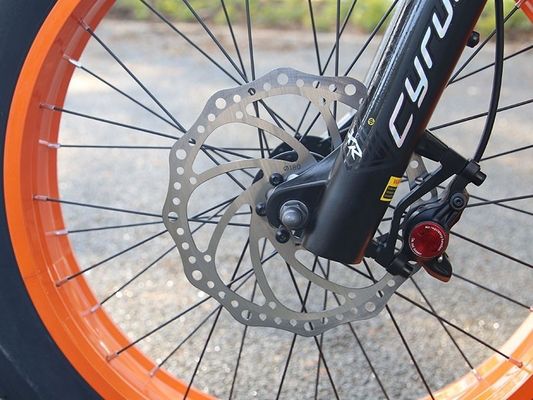 1000W 14AH Vollfederung 20&quot;x4.0 Fettreifen Großer Flachschnee Reifen Scheibenbremse Ebike