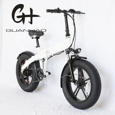 20 &quot;Radgröße 500W EN15194 Klappbare Fettreifen Elektrofahrrad für Black Friday Angebot