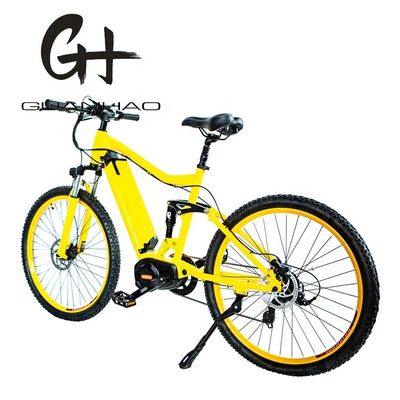 26&quot; 2,20 Elektro Mountainbike mit Aluminiumlegierungsrahmen Vollfederung und Bafang BBS02 G510 1000W Mid Drive