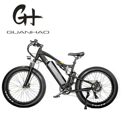 48V 21ah Aluminiumlegierung Voll-Aufhängungsrahmen Fettreifen Elektrofahrrad mit 1000W Motor