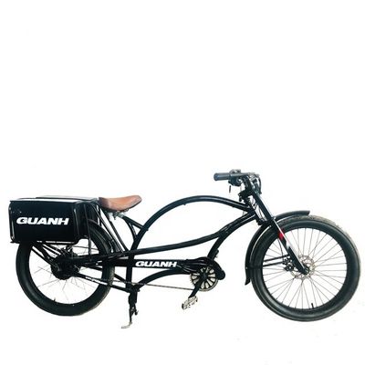 40AH-Batterie Langstrecken-Elektro-Chopper-Fahrrad mit 48V-Stromversorgung und Dual-Batterie