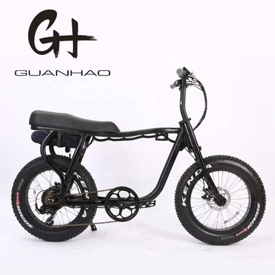 Stylische 20&quot; 48V 500W Bürstenlose Hinterrad 4.0 Fettreifen Elektro City Chopper Bike