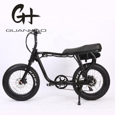 Stylische 20&quot; 48V 500W Bürstenlose Hinterrad 4.0 Fettreifen Elektro City Chopper Bike