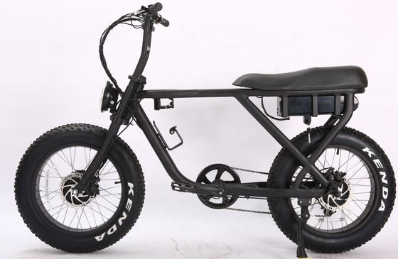 Stylische 20&quot; 48V 500W Bürstenlose Hinterrad 4.0 Fettreifen Elektro City Chopper Bike
