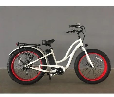 26&quot; Frauenrahmen 17AH Lithiumbatterie 1000W Elektrische Ladung 48V Elektro-Stadtfahrrad