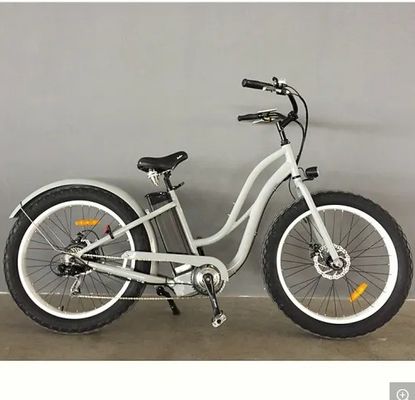 26&quot; Frauenrahmen 17AH Lithiumbatterie 1000W Elektrische Ladung 48V Elektro-Stadtfahrrad