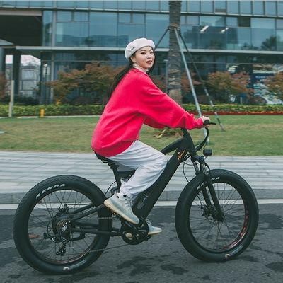 750W Bafang Motor Elektro Mountainbike mit Shimanu 7 Geschwindigkeitsgetriebe und C 3.0 Reifen