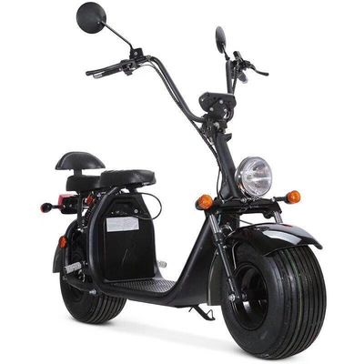 Citycoco Bike Elektrische Fettreifen Roller Moped mit 60V 2000w Hinterhub Motor 12 &quot;Radgröße