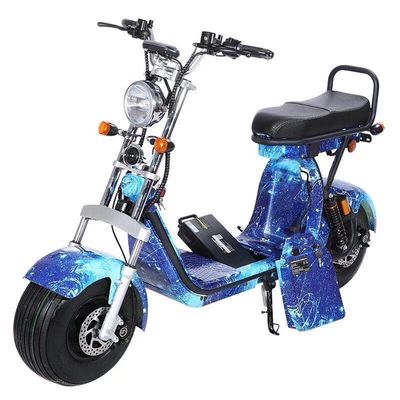 Citycoco Bike Elektrische Fettreifen Roller Moped mit 60V 2000w Hinterhub Motor 12 &quot;Radgröße