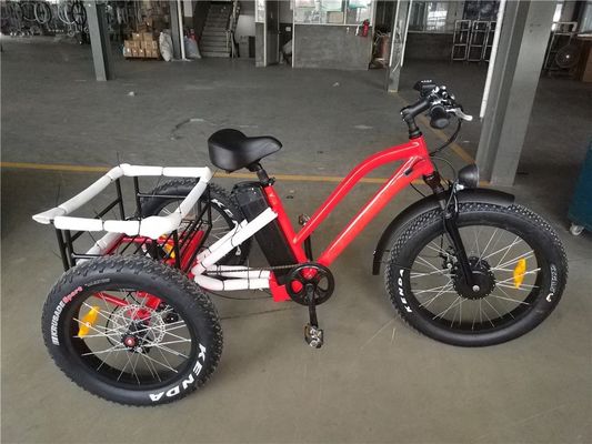 USA 24&quot;20&quot; Motorisiertes Bafang 8fun 750W 48V 17a Erwachsener 3 Räder Cargo Ebike Elektro Dreirad