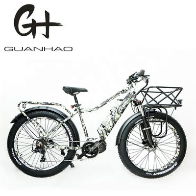 Scheibenbremse 26 Zoll 1000W Elektro Mountainbike mit 17AH Batterie und BaFang M620 Motor