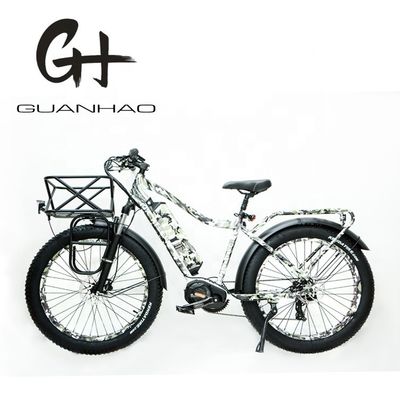 Scheibenbremse 26 Zoll 1000W Elektro Mountainbike mit 17AH Batterie und BaFang M620 Motor