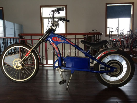 Elektrofahrrad Erwachsene Chopper-Fahrrad mit Kunststoffpedal und Bürstenloser Motor im besten Fall