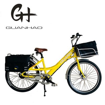 500 Watt 10AH Drossel Aluminiumrahmen Pedal Elektro-Cargo Bike 28 Zoll OEM/ODM Chinesisch