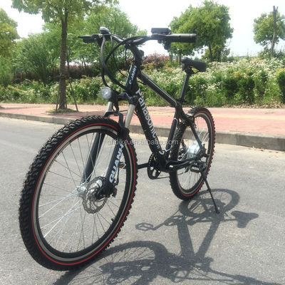 Versteckte Batterie Elektrobike mit Stahlgabeln und 21 Schnellgetrieben