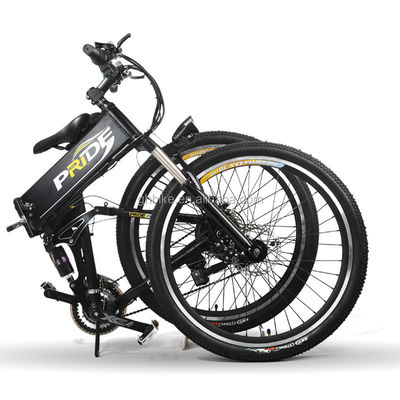 Grüner Stromrahmen 26 Zoll 350 Watt 36 V Klappfahrrad Elektrofahrrad Kohlenstoffstahlrahmen