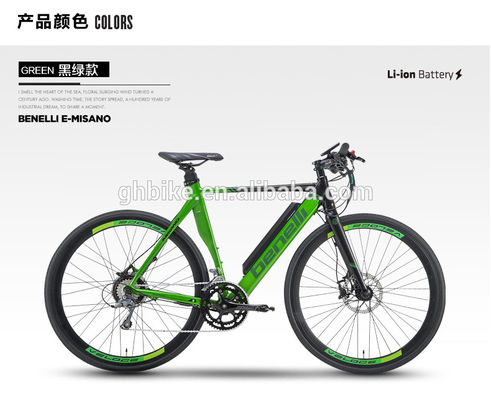 CE-zertifiziertes elektrisches Fahrrad mit 200 W-Leistung mit 700C-Rädern und Freirad mit einer Geschwindigkeit