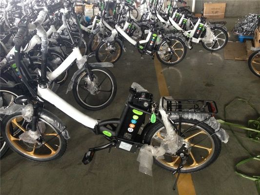Klappfahrrad für Israel Grünes Fahrrad 350W Magnetrad 36V Spannung 7 Geschwindigkeiten