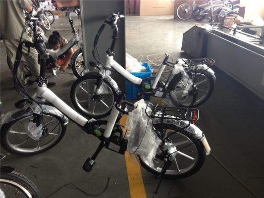 Klappfahrrad für Israel Grünes Fahrrad 350W Magnetrad 36V Spannung 7 Geschwindigkeiten