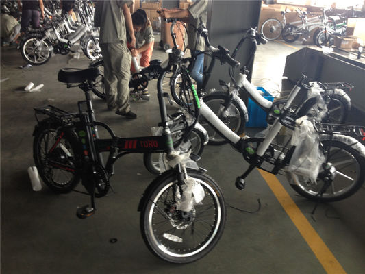 Klappfahrrad für Israel Grünes Fahrrad 350W Magnetrad 36V Spannung 7 Geschwindigkeiten
