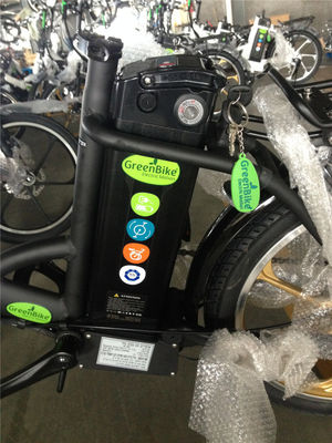 Klappfahrrad für Israel Grünes Fahrrad 350W Magnetrad 36V Spannung 7 Geschwindigkeiten