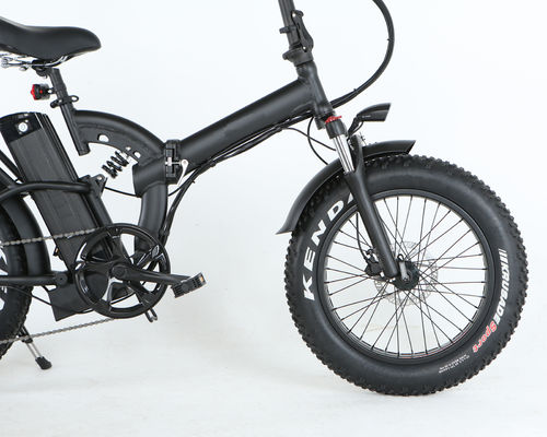 48V 14Ah Lithiumbatterie Samsung 7 Geschwindigkeit 750W 20&quot; 4.0 Voll-Aufhängungsrahmen Klapp-E-Bike