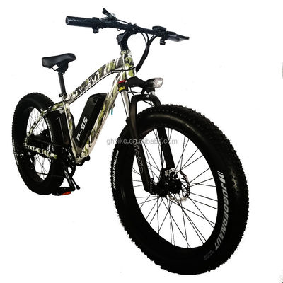 26 Zoll 750 Watt Tarnung Armee Farbe Schnee Elektro Fahrrad 48 V KEIN Klappfahrzeug