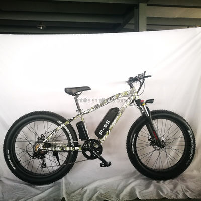 26 Zoll 750 Watt Tarnung Armee Farbe Schnee Elektro Fahrrad 48 V KEIN Klappfahrzeug