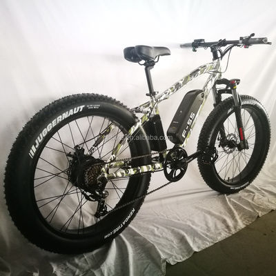 26 Zoll 750 Watt Tarnung Armee Farbe Schnee Elektro Fahrrad 48 V KEIN Klappfahrzeug