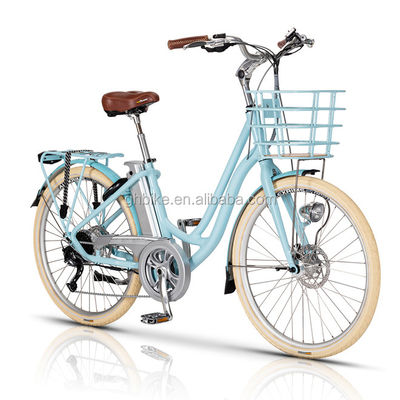 Ladies Beach Cruiser Vole Kensington Elektrofahrrad mit 48V Spannung und Aluminiumrahmen