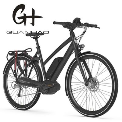 36V 250W 17Ah Mittlerer Elektromotor Unisex-Stadt-Elektrofahrrad für intelligente Fahrer
