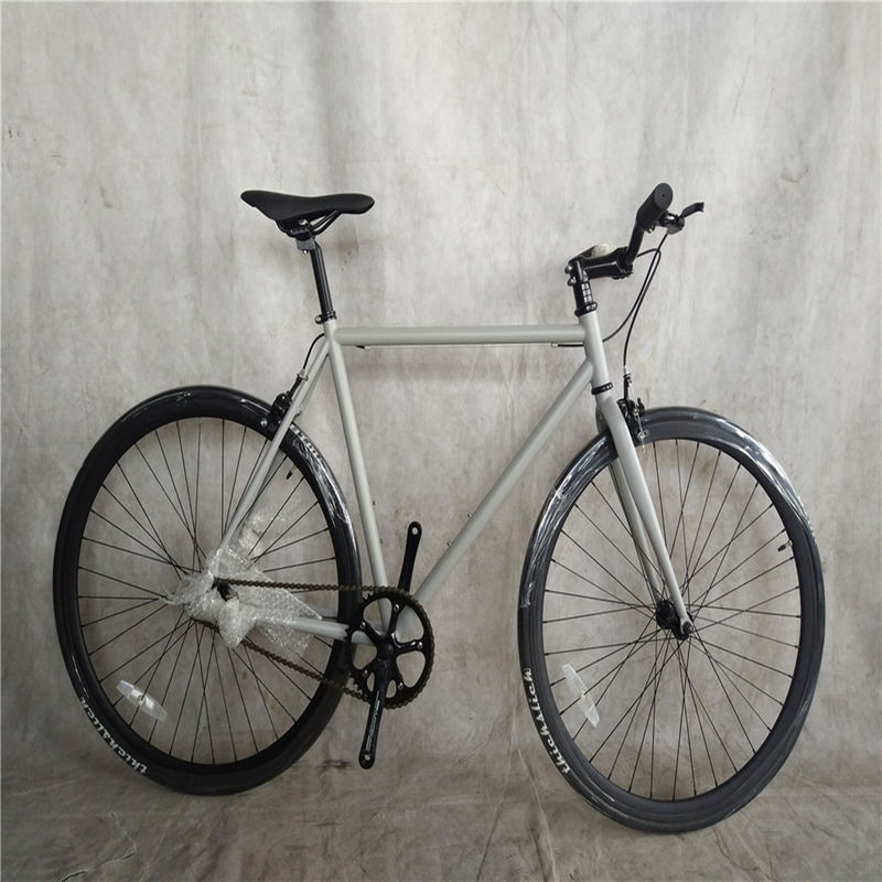 160 kg Ladekapazität Graue Farbe Klassiker Einfachgeschwindigkeit Fixie Festgetriebe Fahrrad 1,6 m Länge