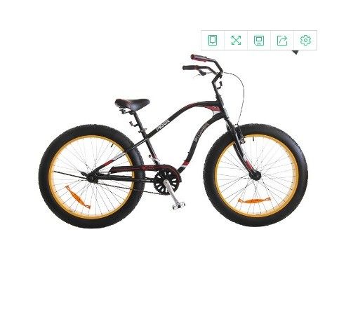 26 &quot;Radgröße Fettreifen Fahrrad Fahrrad Snow Bike mit L 180MM Stamm und langlebige Konstruktion