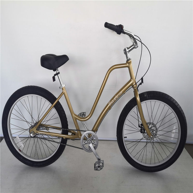 26x3 Zoll Unisex Schritt durch Aluminiumrahmen 3 Speed Beach Cruiser Bike zum Mieten in USA