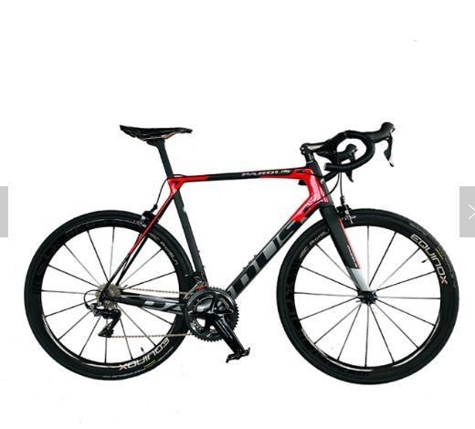Entwurf und CE-Genehmigung 700C Vollkohlenstoff-Straßenrad Fahrrad mit Aluminium-Fork Material