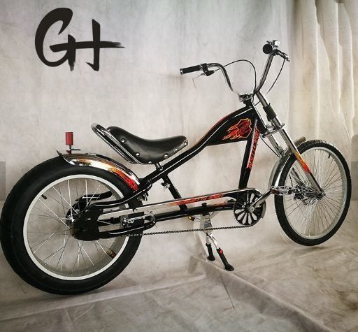 2020 24&quot;-20&quot; Einzelgeschwindigkeit OEM/ODM Made in Big Adult CE Chopper Bike mit Aluminiumgabel