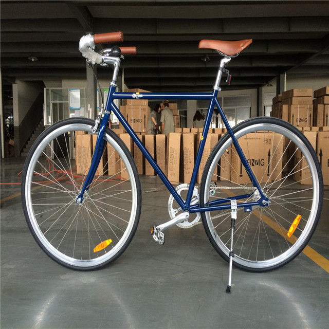 Lasco Erwachsene Männer Einzelgeschwindigkeit Retro Bike Vintage 4130 Stadt Fahrräder Hybrid Chromoly Bikes 700 * 25C