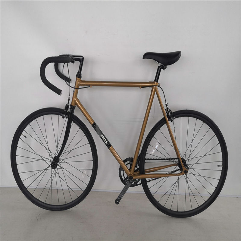 Chromoly Frame 700C Vintage Fixie Bike mit Doppel-V-Bremsenlastkapazität von bis zu 150 kg