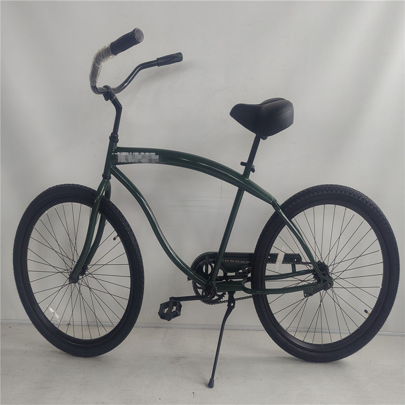 USA Vermietung 26 &quot;Männer Beach Cruiser Bike mit Messing Nippel und Single Gear Pedal Bremse