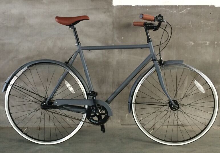 Aluminiumfelge Bruttogewicht 14,0 KG Vintage Stil Klassiker Fahrrad Fahrrad 700C für den Nutzen