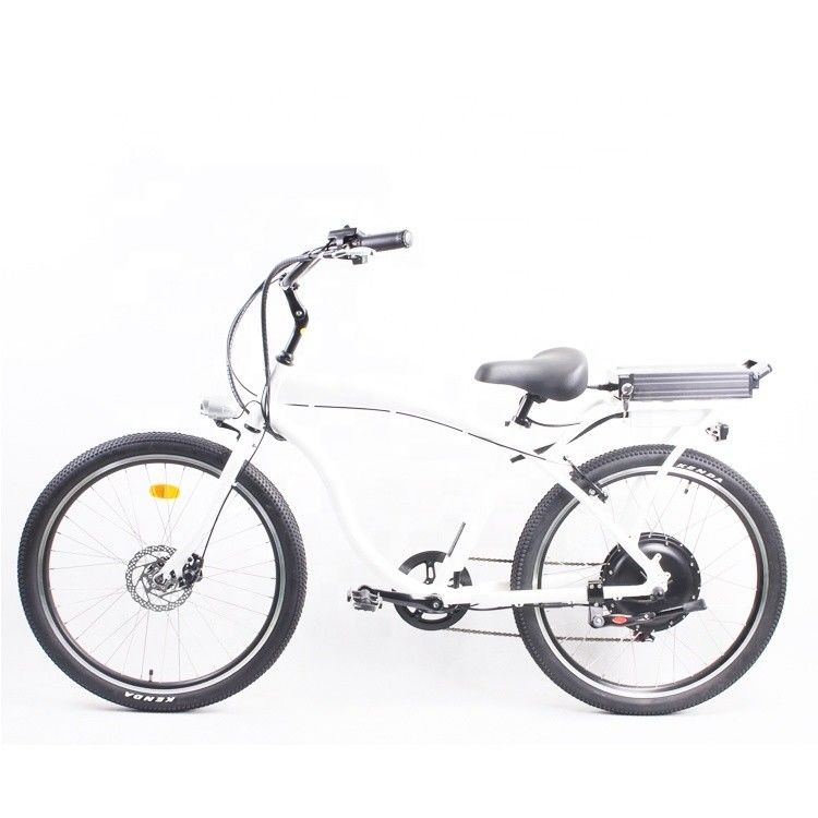 Hochgeschwindigkeits-Elektro-Beachcruiser-Fahrrad mit 1000W-Motor und 48V 14Ah Lithiumbatterie