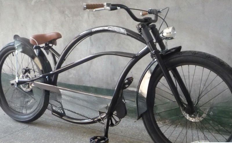 Aluminiumlegierung Felge 24 &quot;Männer und Frauen Fashion Chopper Beach Cruiser Bike für die Leistung