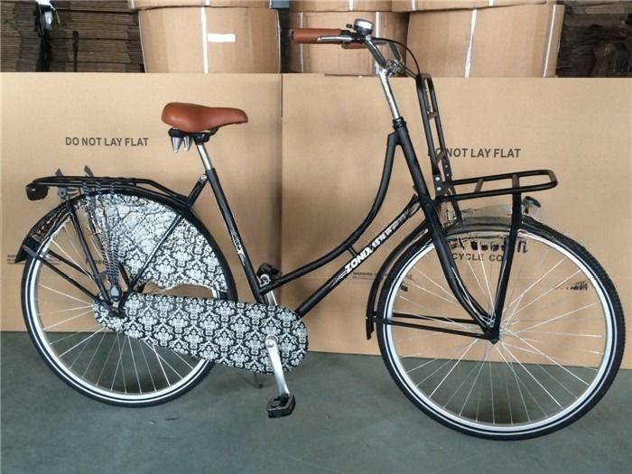 28&quot;-Aluminium-Krank Set Damen Klassiker Niederländisches Fahrrad mit Retro-Stil Vintage-Fahrräder